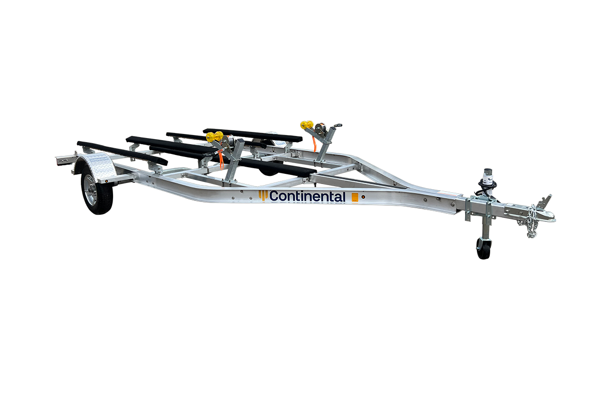 Double PWC Aluminum Trailers | Continental Trailers